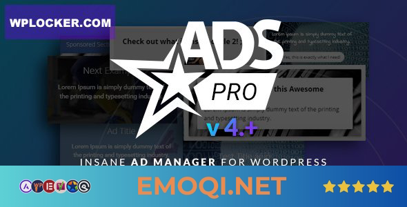 Download Ads Pro Plugin v4.8 – Multi-Purpose Advertising Manager